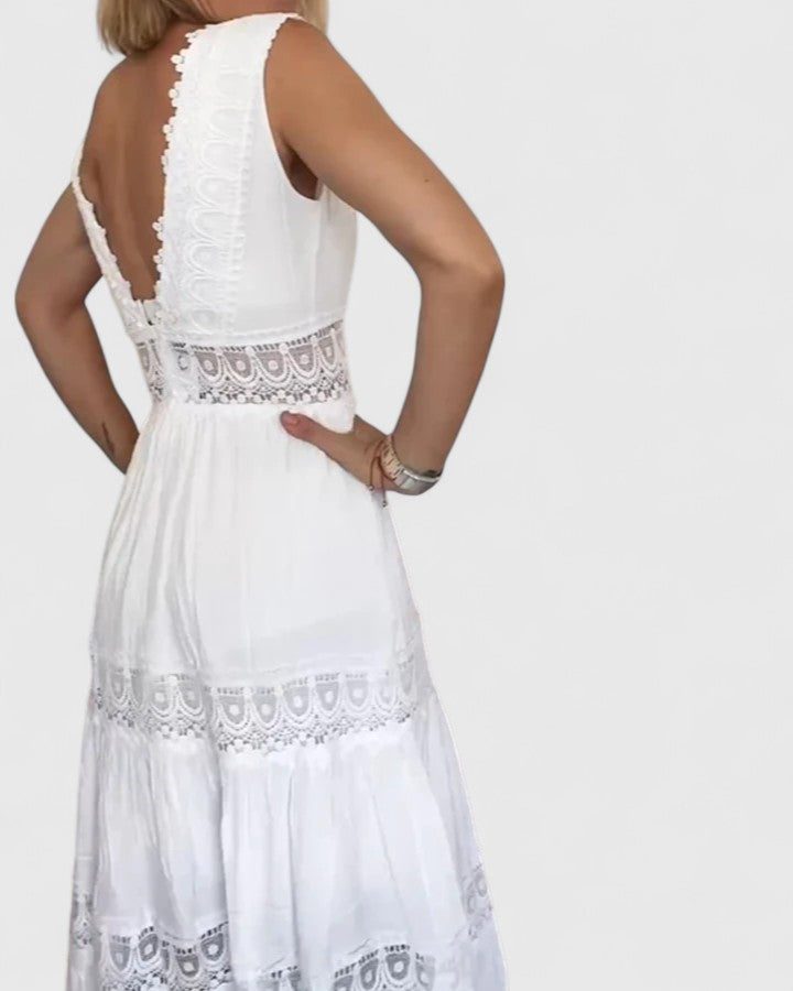 Alena - Elegant Midi Dress
