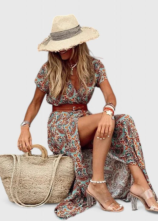 Alleta - Sophisticated Maxi Dress