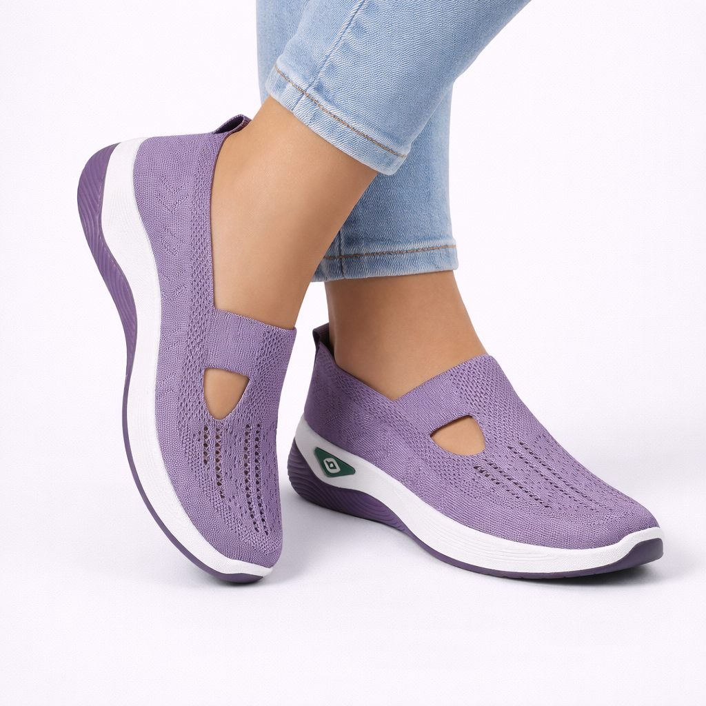 Women's Supportive Slip-On Orthopedic Shoes - Comfort for Everyday Wear