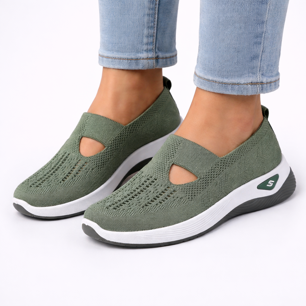 Women's Supportive Slip-On Orthopedic Shoes - Comfort for Everyday Wear