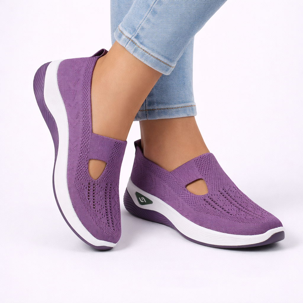 Women's Supportive Slip-On Orthopedic Shoes - Comfort for Everyday Wear