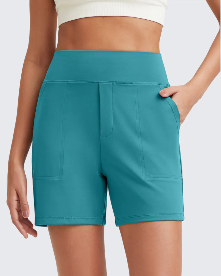 Harper High-Waisted Comfort Shorts