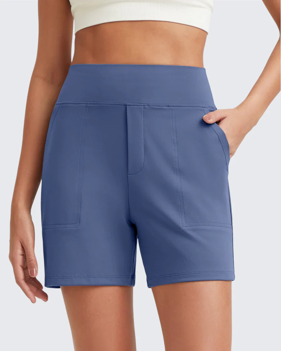 Harper High-Waisted Comfort Shorts