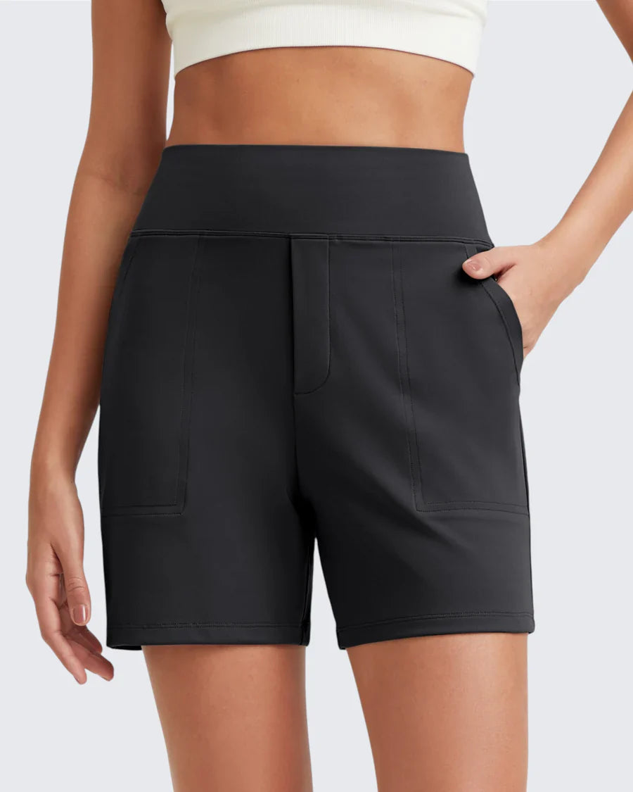 Harper High-Waisted Comfort Shorts