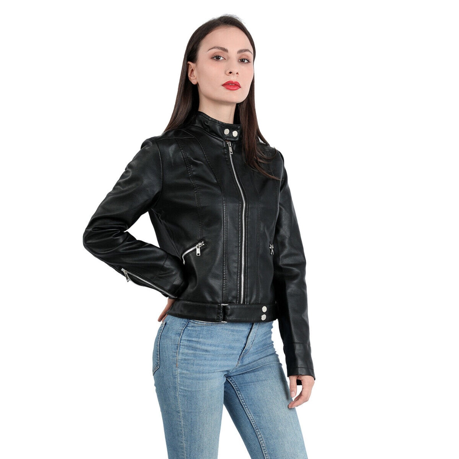 Leather Jacket Thea