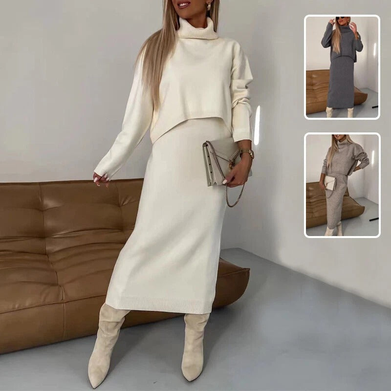Gracie - Comfy Turtleneck Set