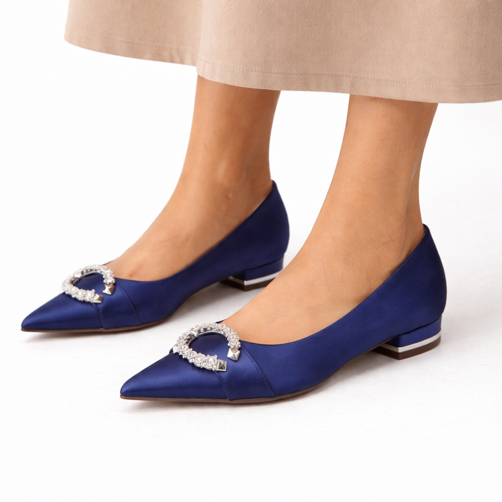 Bridal Satin Flats for Women
