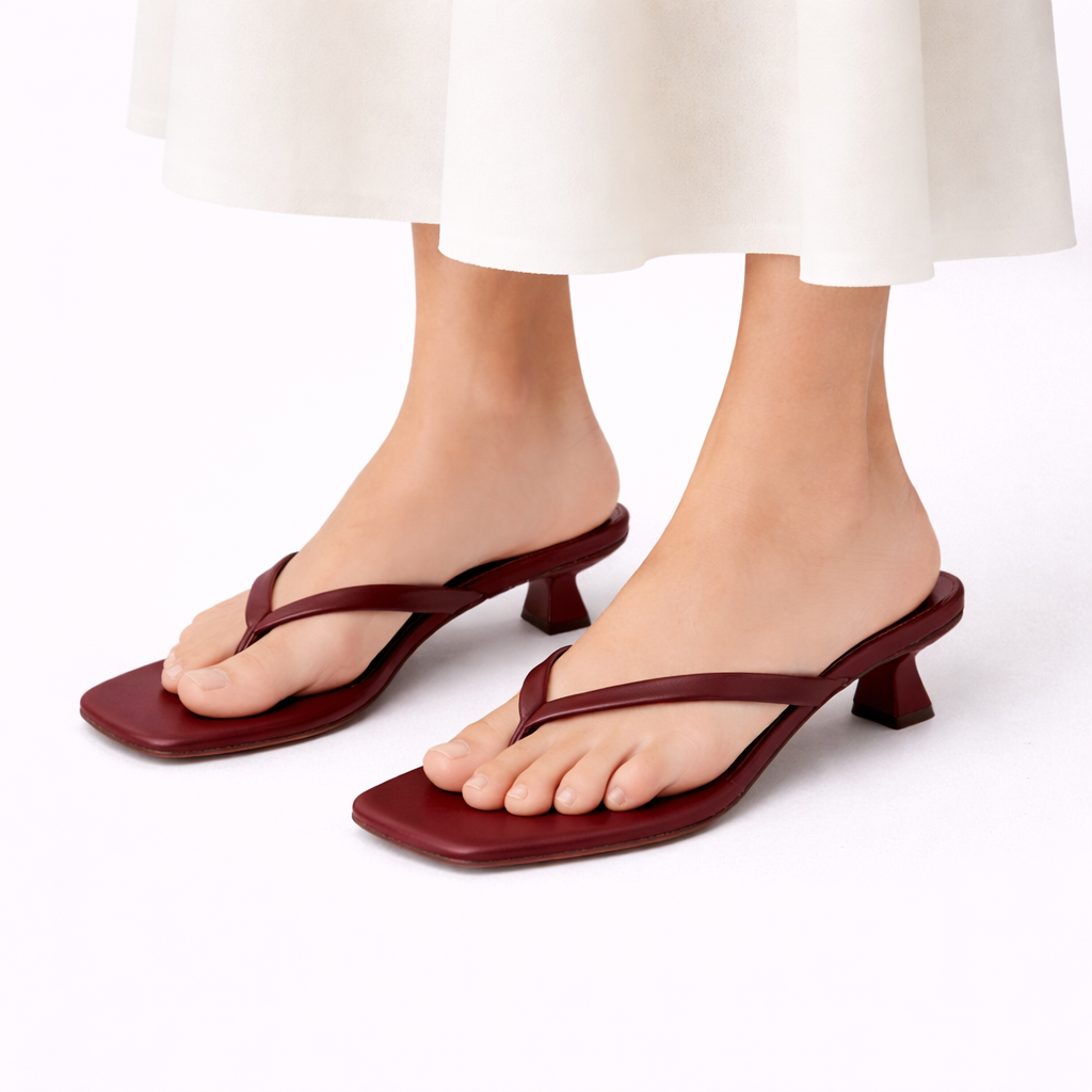 Women's Summer Orthopedic Heeled Slippers - Ultimate All-Day Comfort