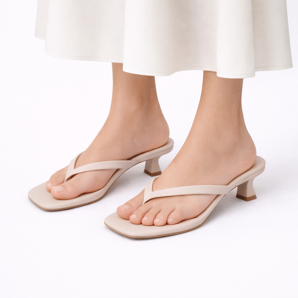 Women's Summer Orthopedic Heeled Slippers - Ultimate All-Day Comfort