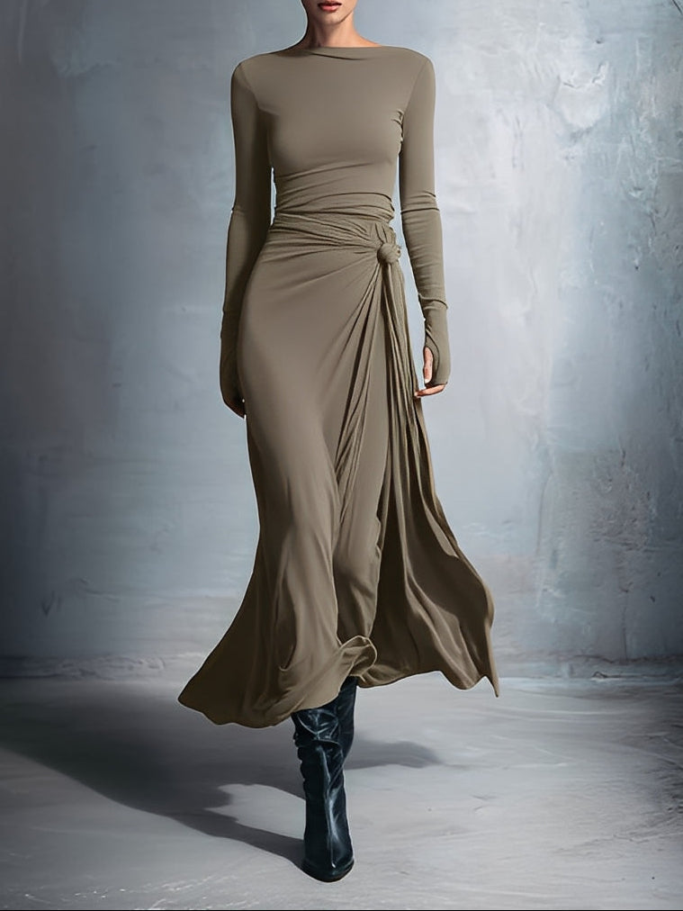 Naiara - Maxi Dress with Side Knot