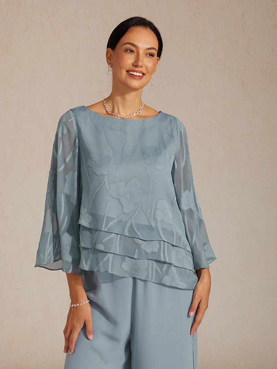 Rosalie | Elegant Floral Layered Blouse