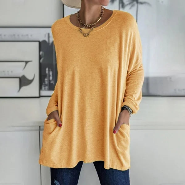 Aria - Relaxed Long Sleeve Top