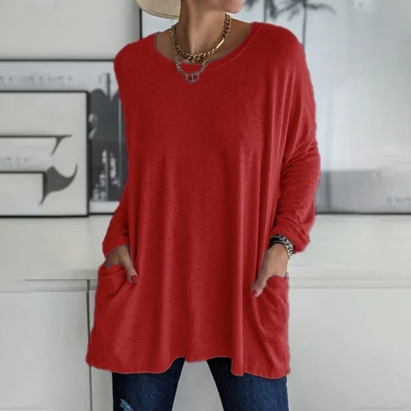 Aria - Relaxed Long Sleeve Top