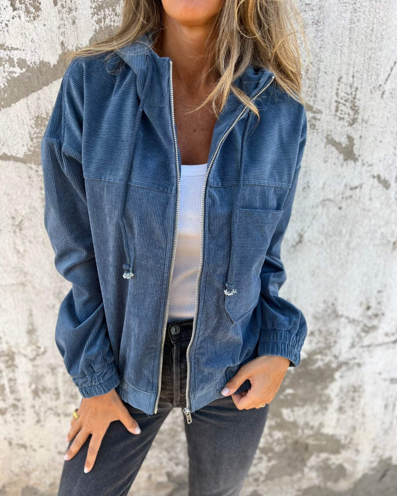 Brinley | Relaxed Zip Cord Jacket
