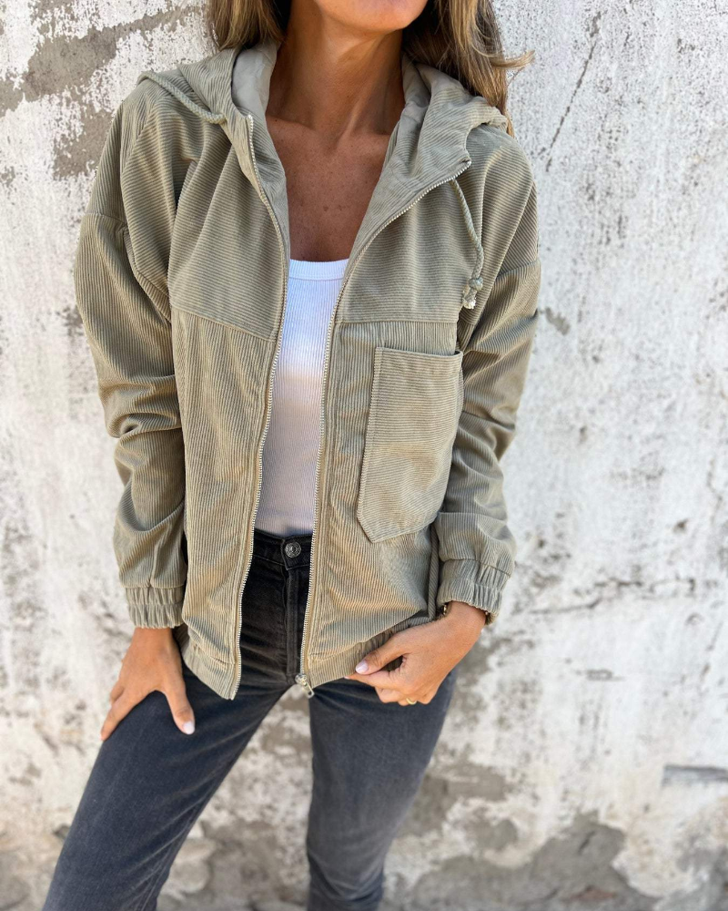 Brinley | Relaxed Zip Cord Jacket
