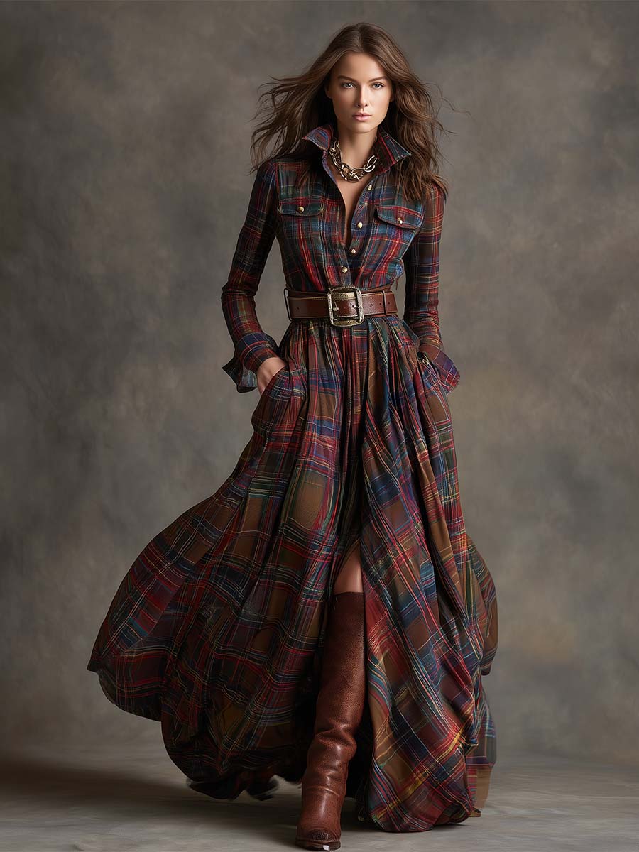 Mandy - Belt Shirt Dress