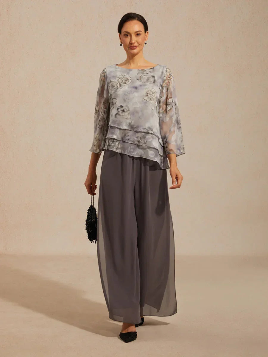 Genevieve | Elegant Floral Lace Layered Blouse