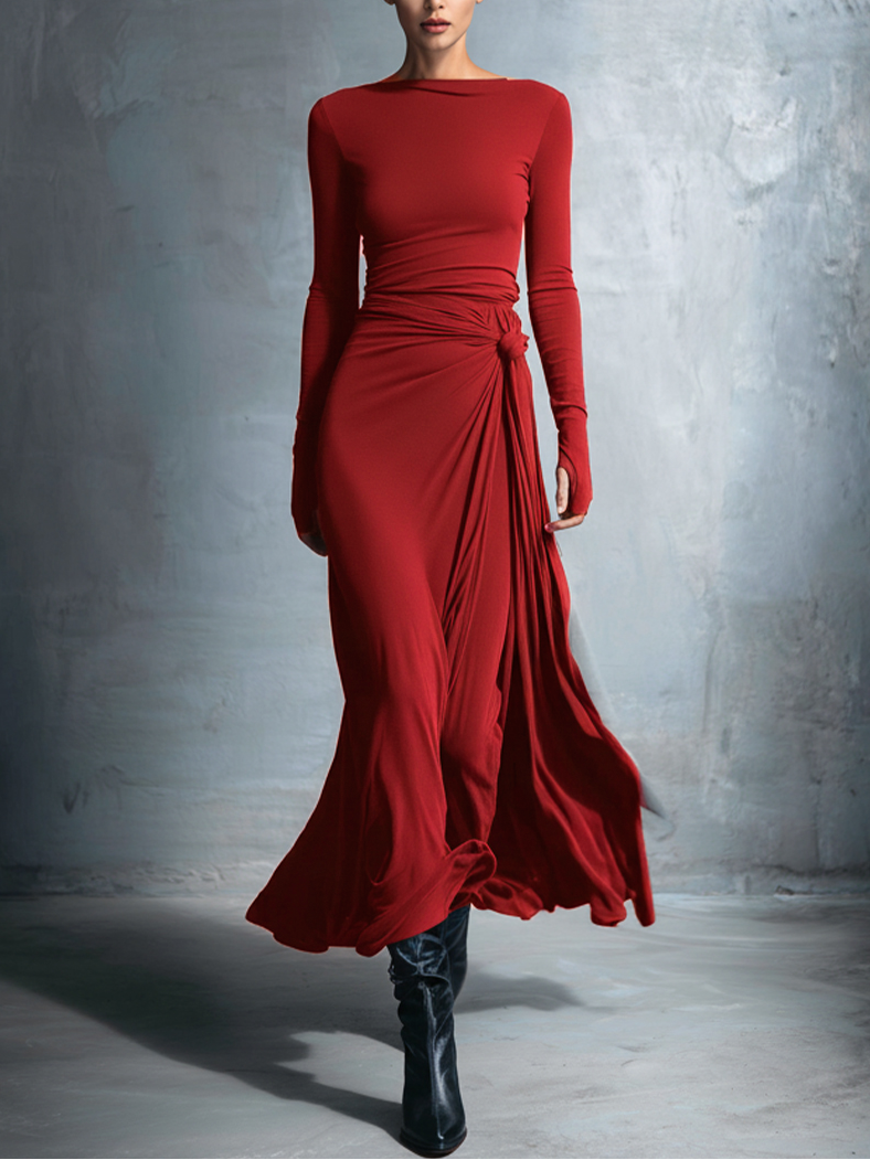 Naiara - Maxi Dress with Side Knot