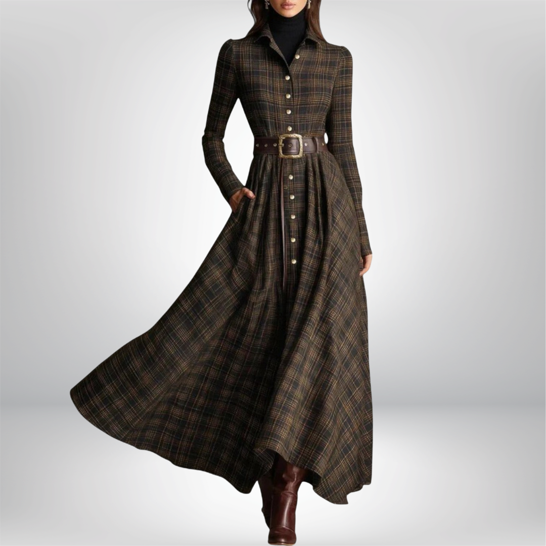 Millie - Belted Shirt Dress