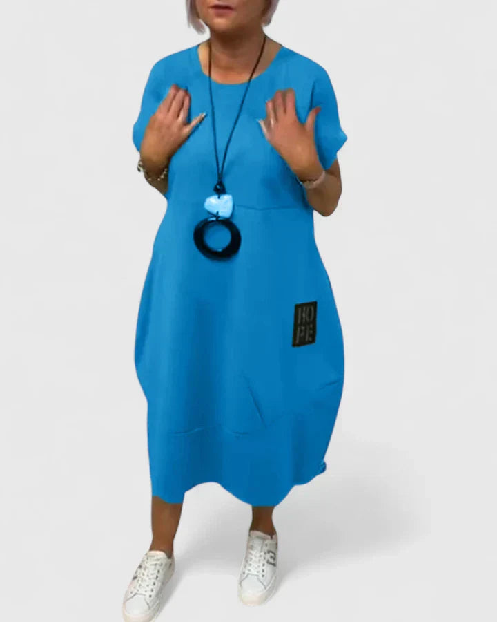Thalyssiah - Comfortable Midi Dress