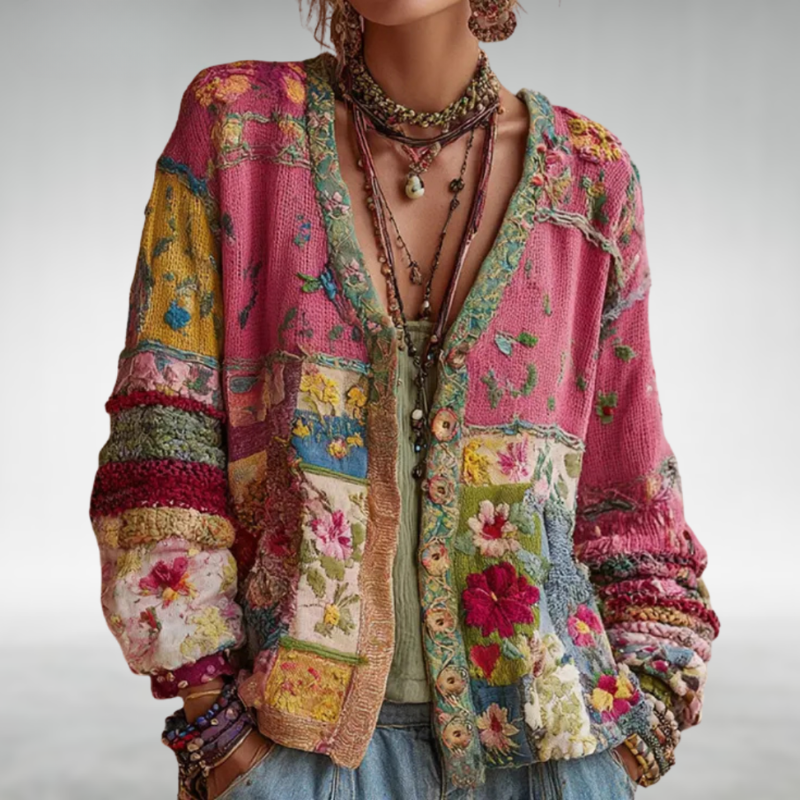 Elowyn | Relaxed Open-Knit Cardigan