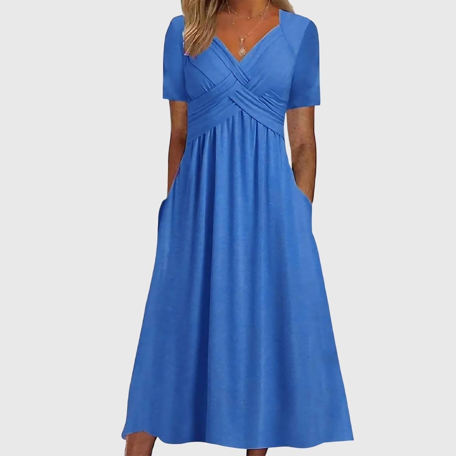 Viola - Midi Dress with Tummy Control