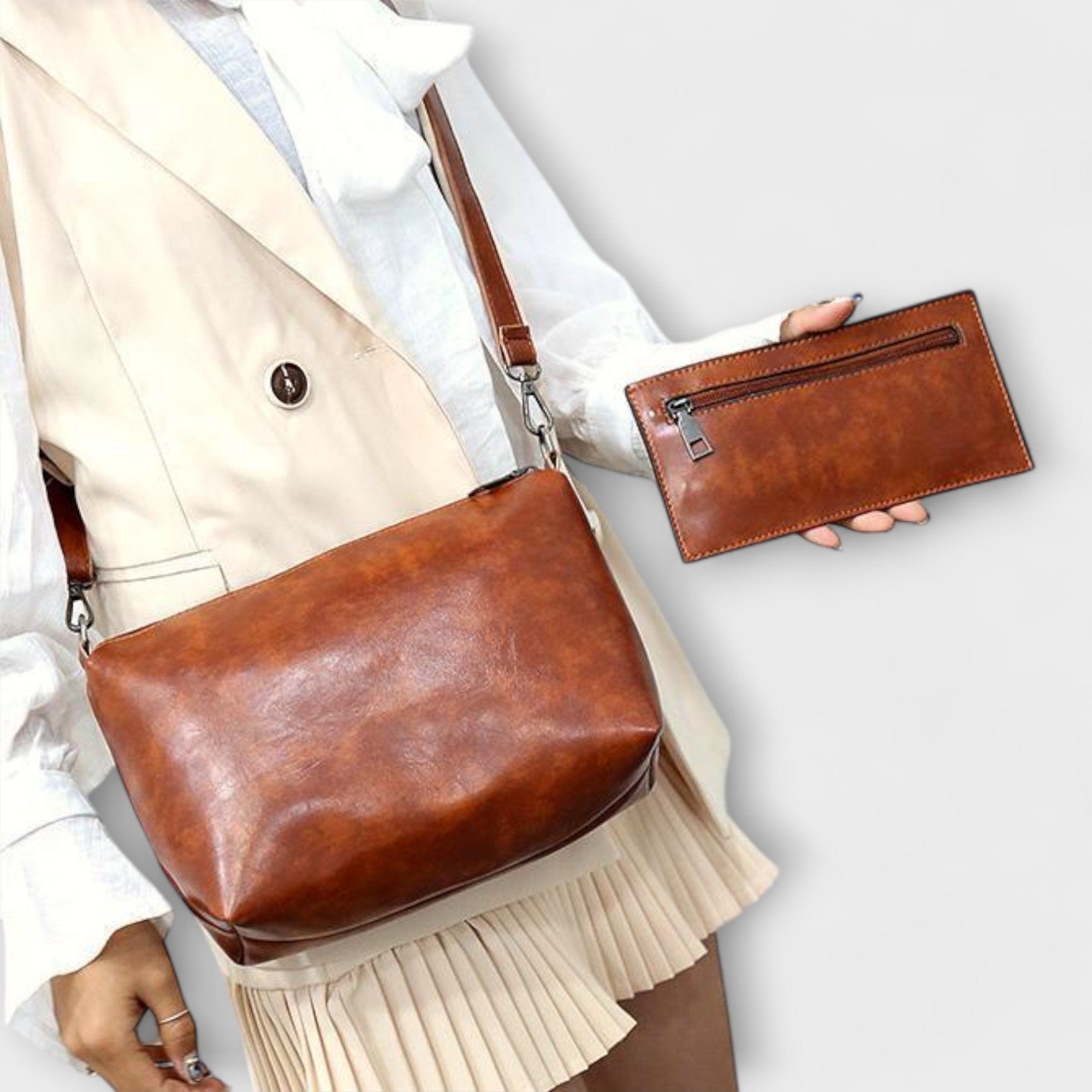 Eline - 4-Piece Vintage Bag Set
