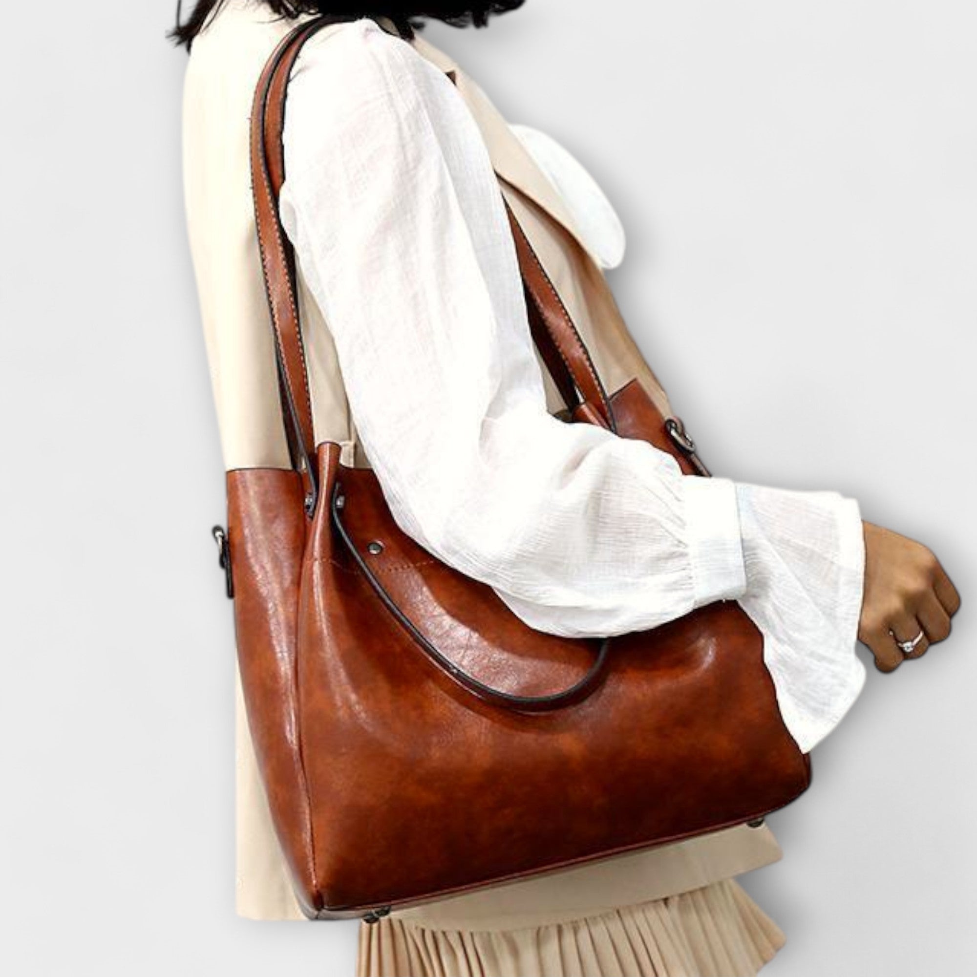 Eline - 4-Piece Vintage Bag Set