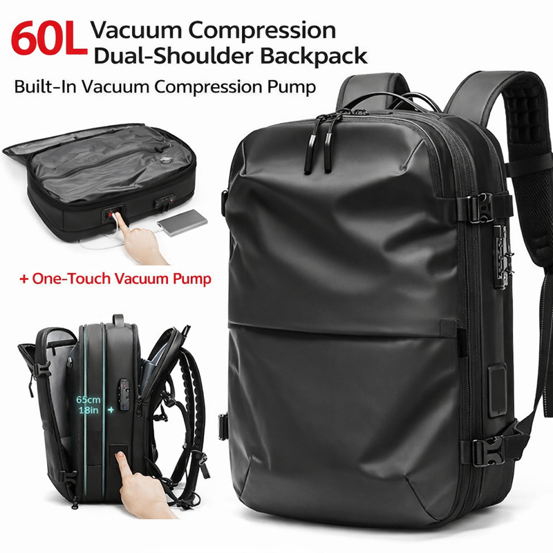Travel Bag with FREE Vacuum Pump