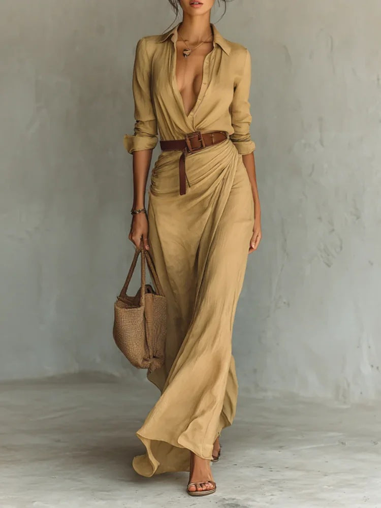 Amira - Elegant Wrap Dress