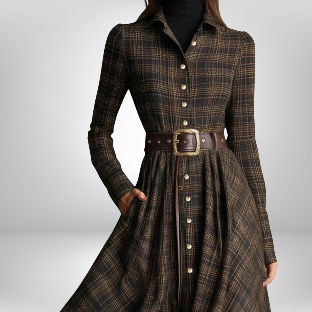Millie - Belted Shirt Dress