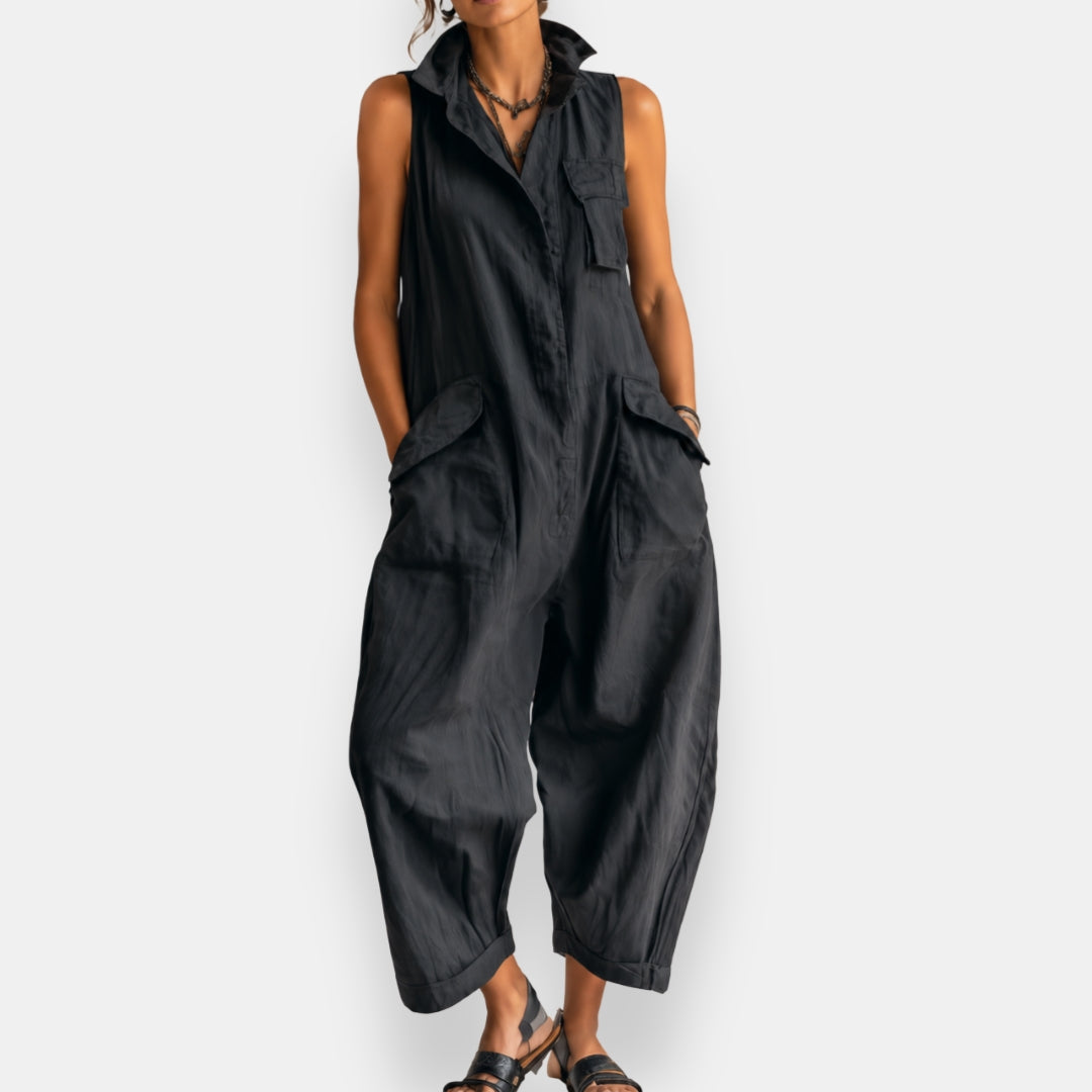 Brooke – Relaxed Sleeveless Jumpsuit