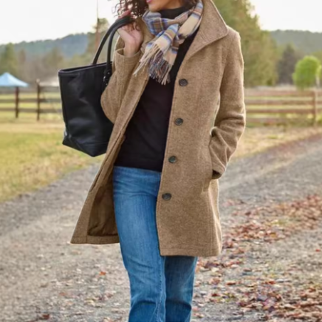 Mid-Length Coat Eleni