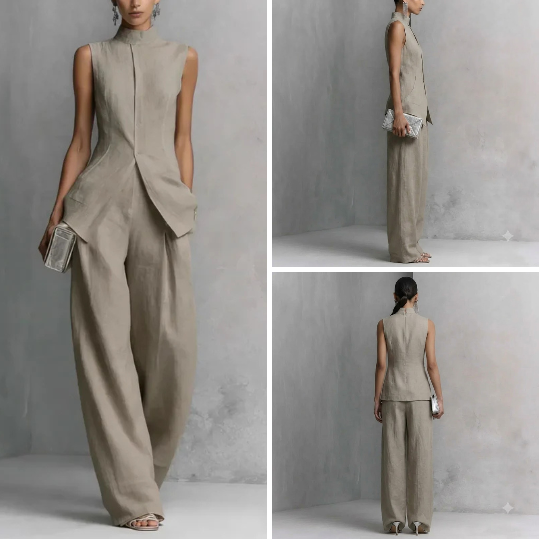 Amelie | Relaxed Sleeveless Co-Ord Set