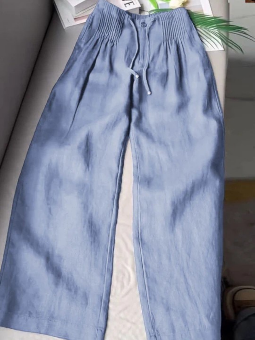 Sienna Relaxed Wide-Leg Trousers