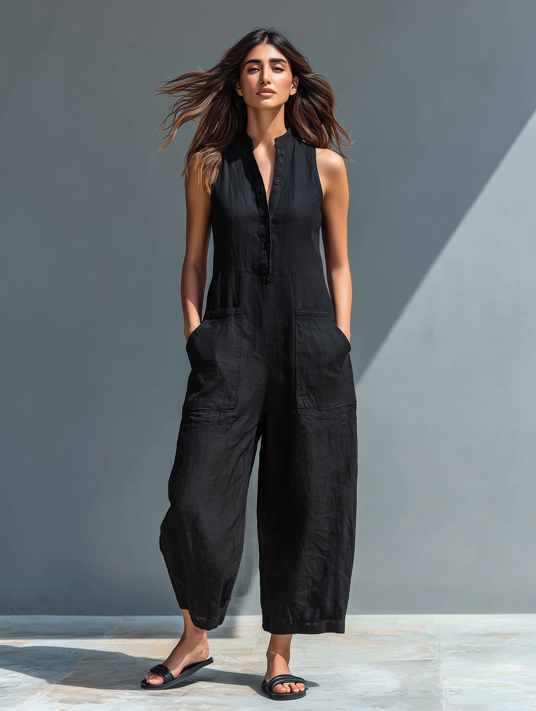 Lucinda - Elegant Strapless Jumpsuit