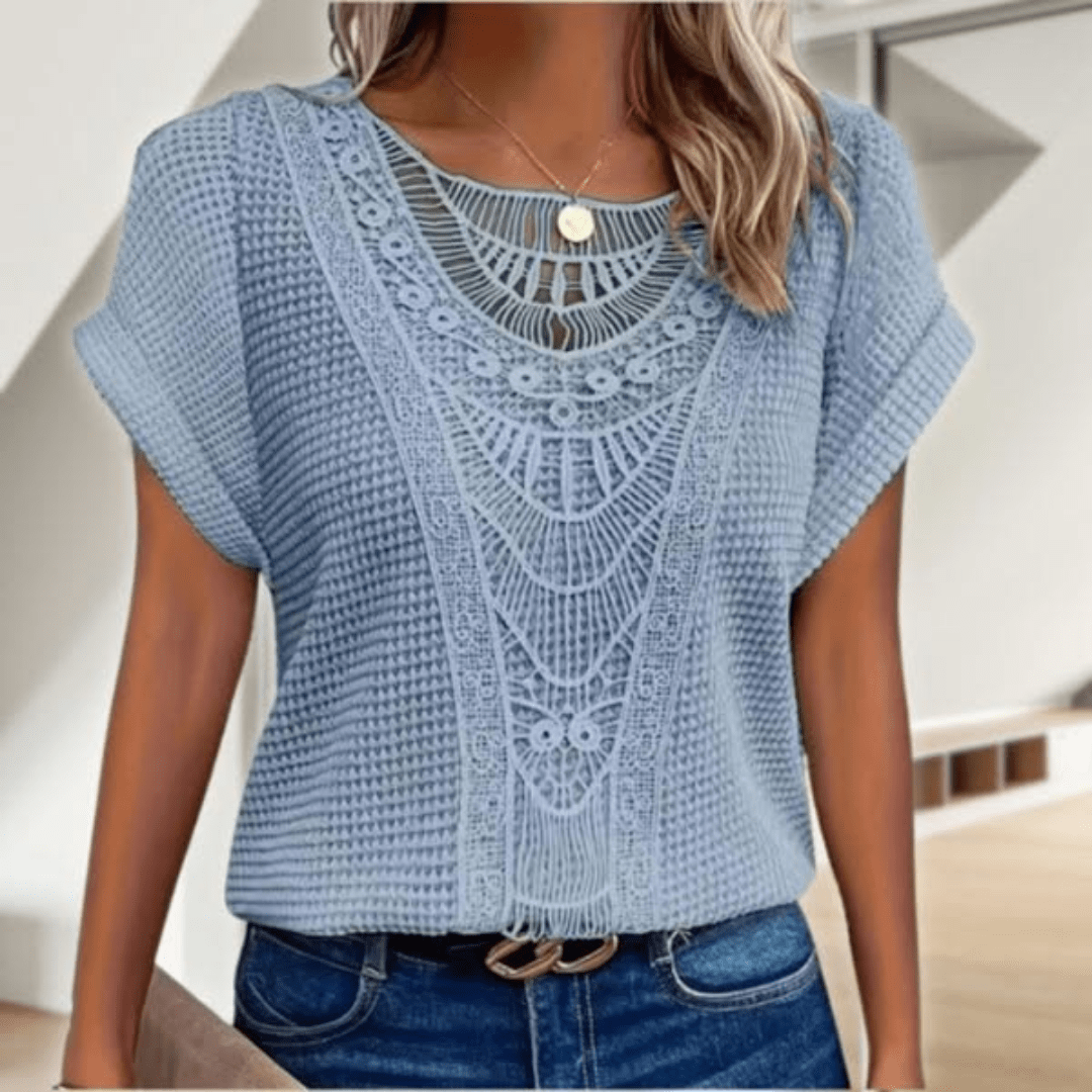 Avelisse | Bohemian Embroidered Blouse