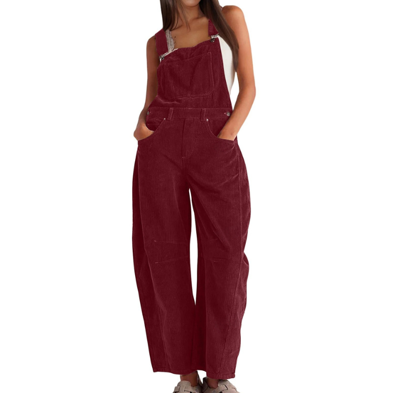 DIMARA - Stylish Barrel Wide Leg Overall Jumpsuit