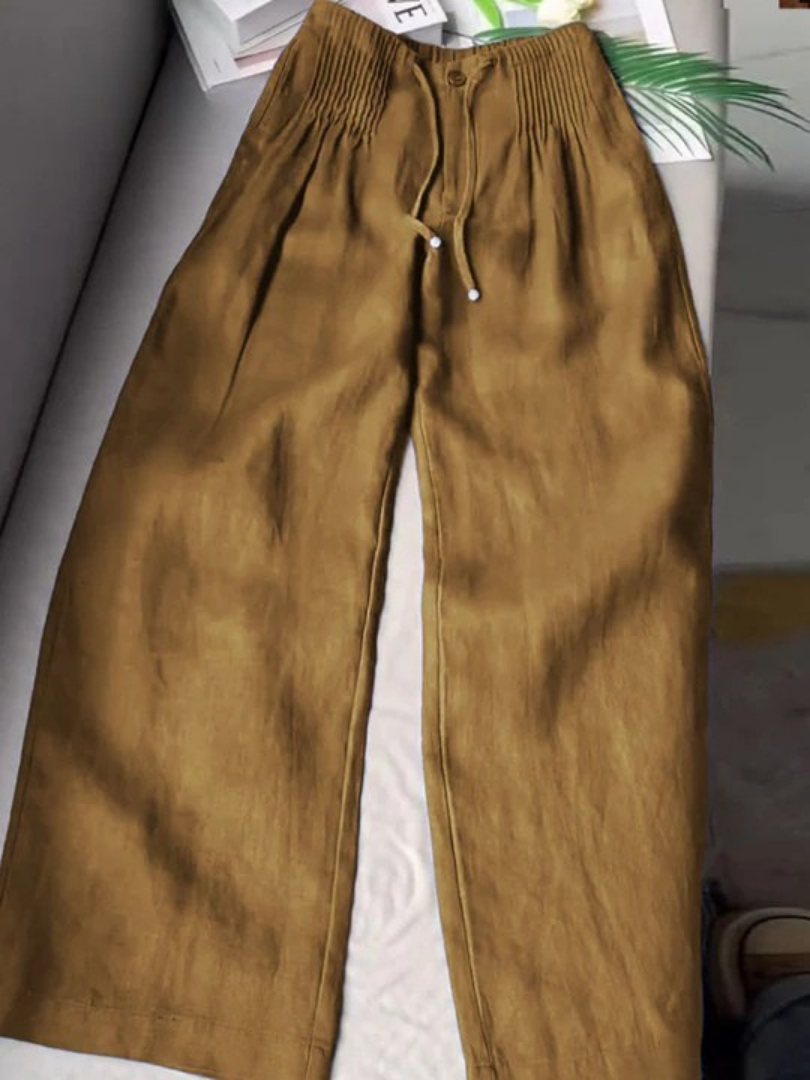 Sienna Relaxed Wide-Leg Trousers