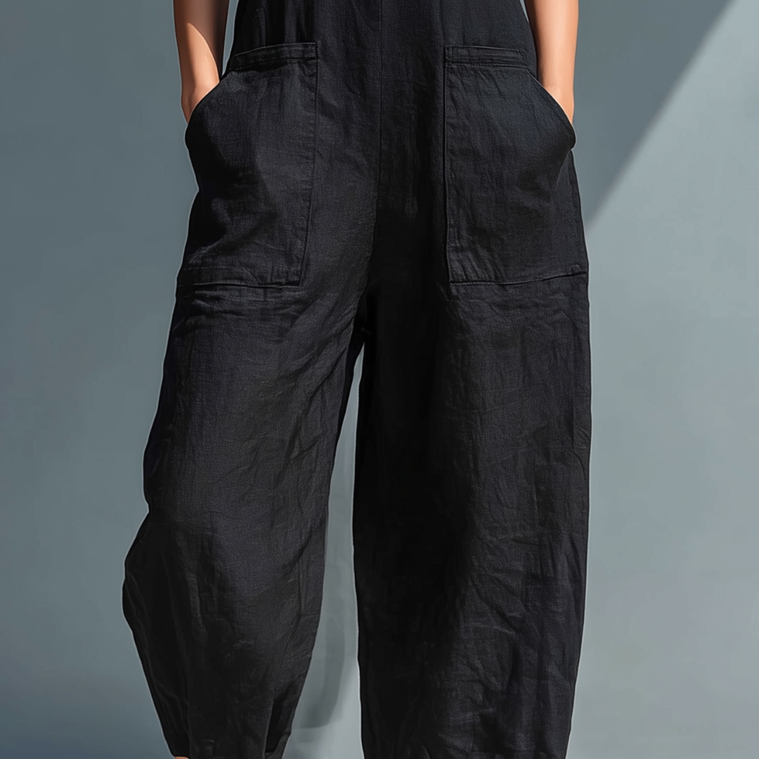 Harlow - Relaxed Linen Jumpsuit