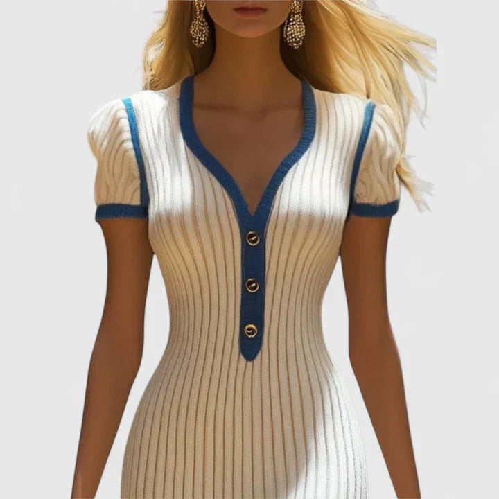 Sophrynah - Elegant Midi Dress