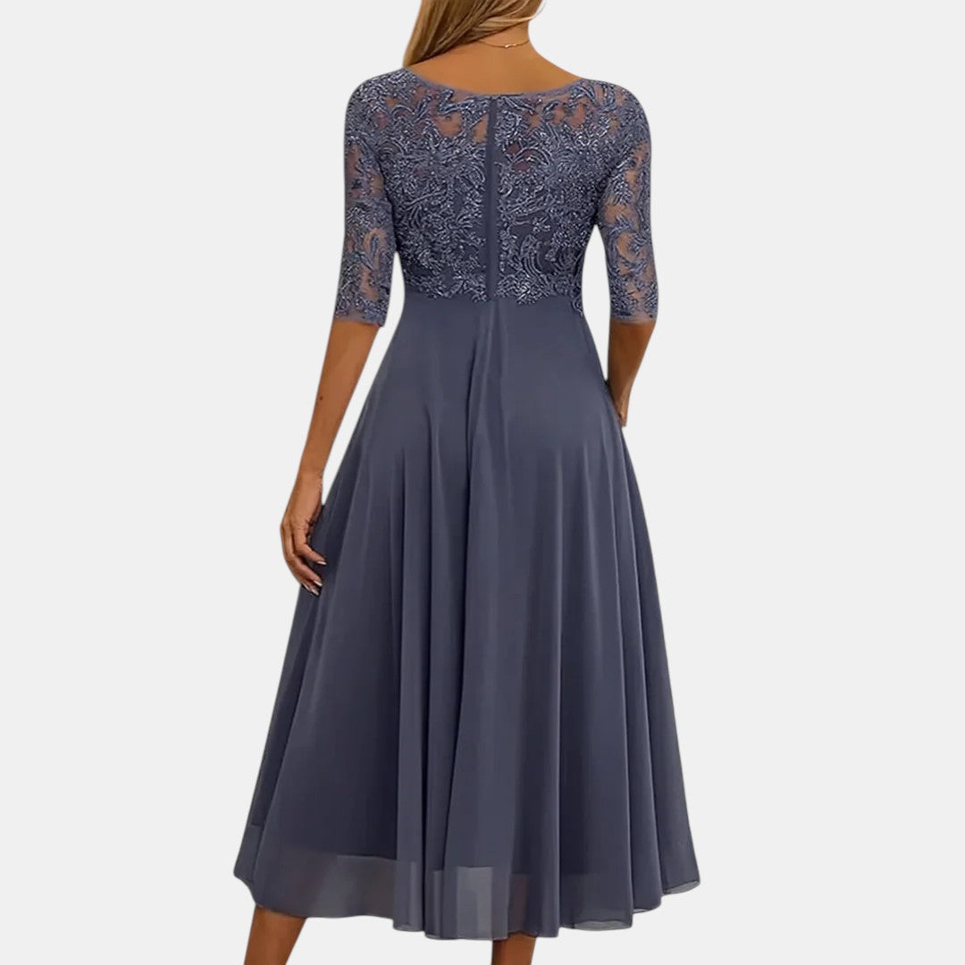 Celestine | Elegant Lace Occasion Dress