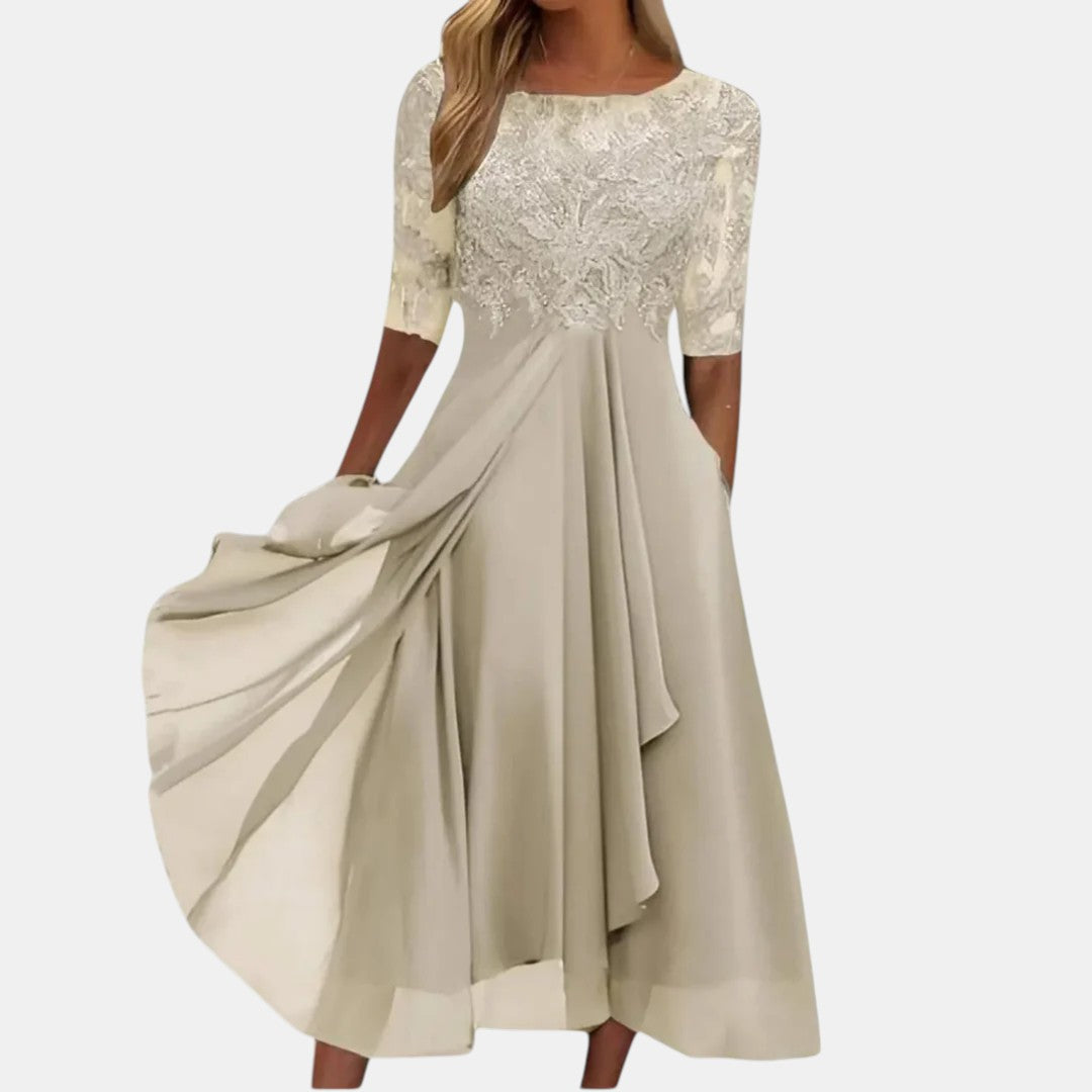 Celestine | Elegant Lace Occasion Dress