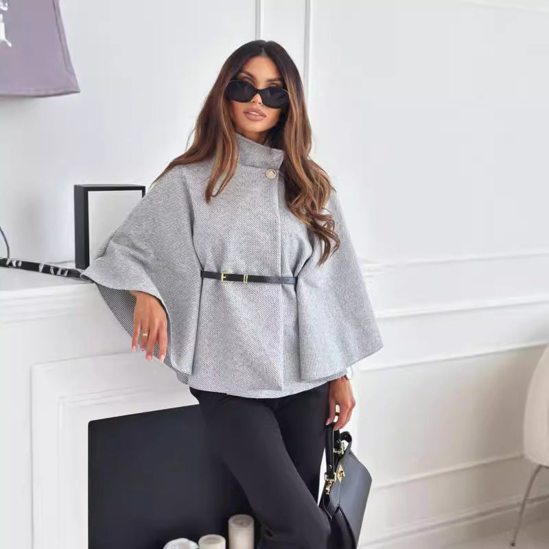 Anastasia - Stylish Butterfly Jacket with Belt