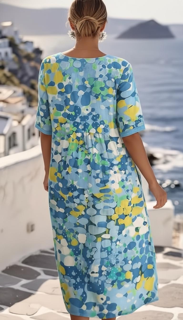 Vivienne | Elegant Floral Occasion Midi Dress