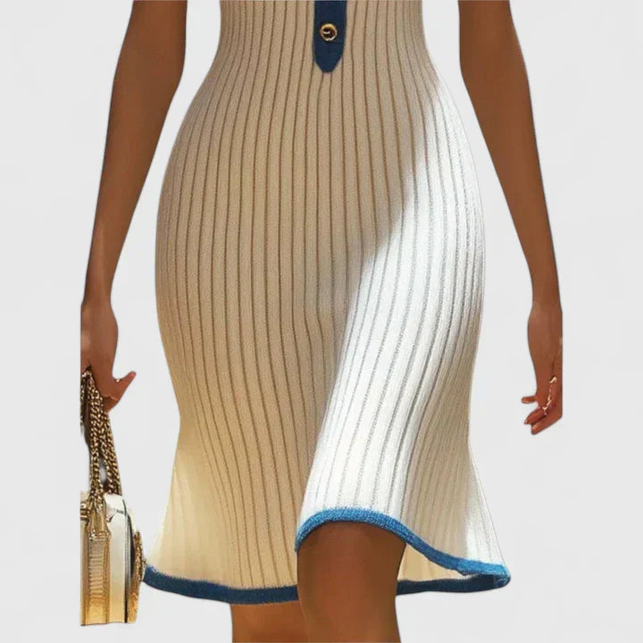 Sophrynah - Elegant Midi Dress