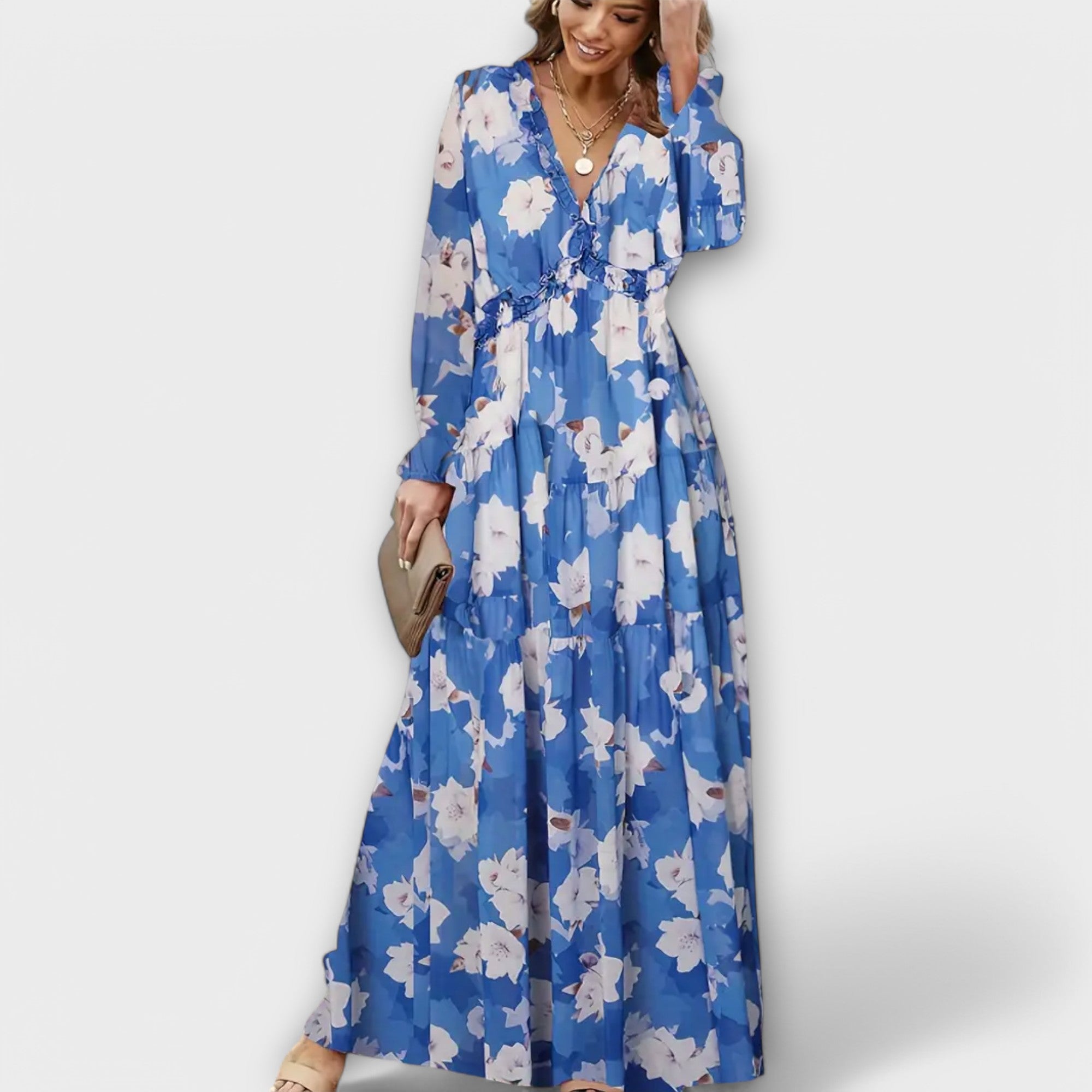 Ynah - Elegant Maxi Dress