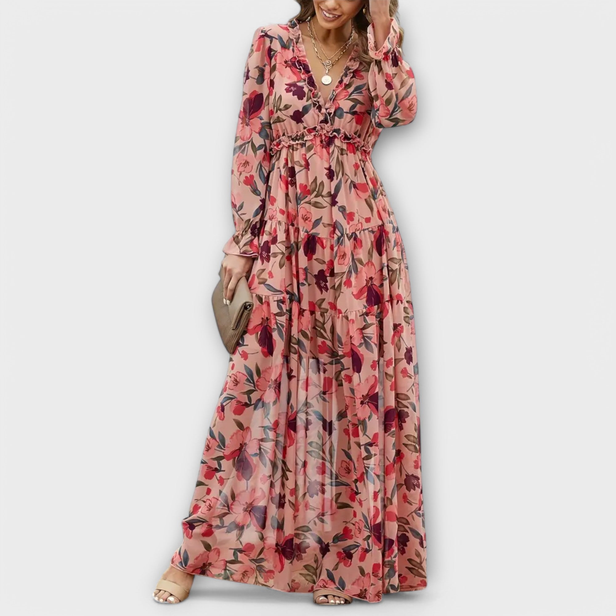 Ynah - Elegant Maxi Dress