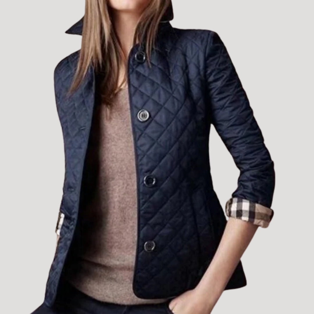 Harlow - Quilted Tailored Jacket