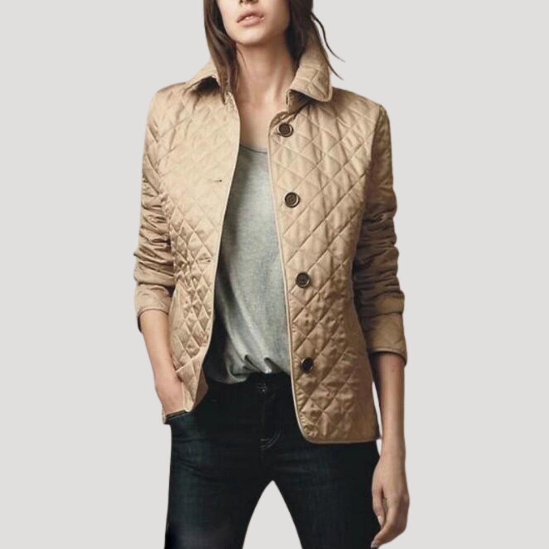 Harlow - Quilted Tailored Jacket
